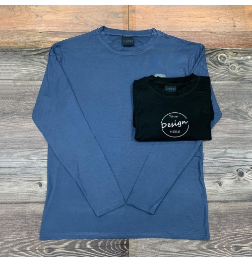 Bulk Custom Screen Print High Elastic Spandex Loose Sports Workout Shirt 180Gsm Thin Breathable Men Long Sleeve Tshirt