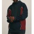 Wholesale Custom Fashion Unisex Fall Winter Casual Hooded Mens Pullover Reflective Stripe Tracksuit Solid Color Splice Hoodies