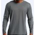 Quality Choice Custom Logo Workout Clothing Men's Fitness Long Sleeve Plus Size Running Sports T Shirts