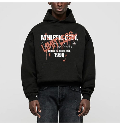 Best Quality Baggy Thick Mens Cropped Hoodies With No String Blank Fleece 100% Cotton Crop Heavyweight Essentials Hoodie For Men Best Quality Baggy Thick Mens Cropped Hoodies With No String Blank Fleece 100% Cotton Crop Heavyweight Essentials Hoodie For Men